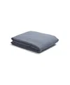 Piglet In Bed Linen Flat Sheet, Full In Dusk Blue