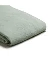 Piglet In Bed Linen Flat Sheet, Full In Sage Green