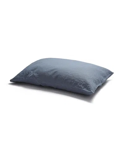 Piglet In Bed Linen Pillowcase Pair, King In Dusk Blue
