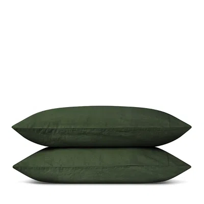 Piglet In Bed Linen Pillowcase Pair, Queen In Green
