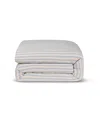 Piglet In Bed Pembroke Stripe Linen Duvet Cover, King In Neutral
