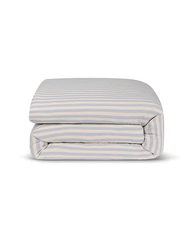 Piglet In Bed Pembroke Stripe Linen Duvet Cover, King