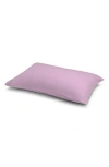Piglet In Bed Set Of 2 200 Thread Count Washed Cotton Percale Pillowcases In Lavender