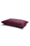 Piglet In Bed Set Of 2 200 Thread Count Washed Cotton Percale Pillowcases In Mulberry