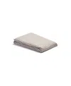 Piglet In Bed Small Gingham Check Duvet Cover, Queen In Neutral