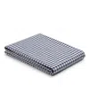 Piglet In Bed Small Gingham Check Duvet Cover, Twin In Indigo