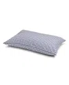 Piglet In Bed Small Gingham Check Pillowcase Pair, Standard In Indigo