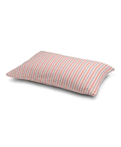 Piglet In Bed Sommerley Stripe Pillowcase Pair Linen Blend, Queen