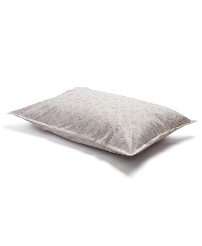 Piglet In Bed Spring Sprig Printed Cotton Pillowcase Pair, Square