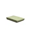 Piglet In Bed Washed Cotton Percale Fitted Sheet, King In Pear