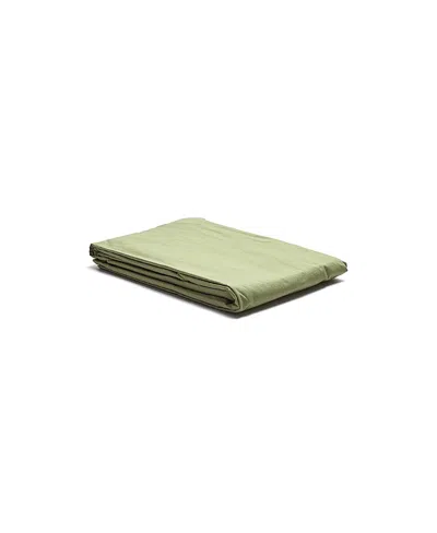 Piglet In Bed Washed Cotton Percale Fitted Sheet, King In Pear