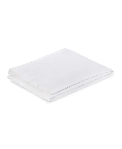 Piglet In Bed Washed Cotton Percale Flat Sheet, King