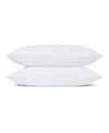 Piglet In Bed Washed Cotton Percale Pillowcase Pair, King In White