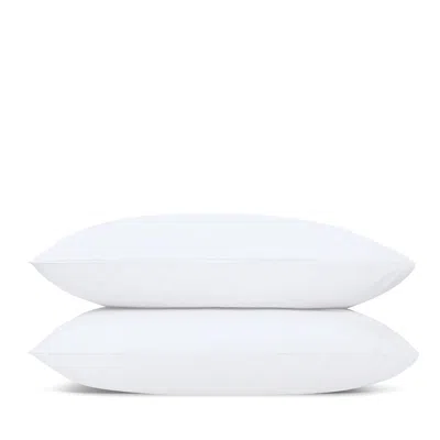 Piglet In Bed Washed Cotton Percale Pillowcase Pair, King In White