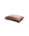 Piglet In Bed Washed Cotton Percale Pillowcase Pair, Square In French Rose
