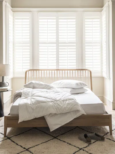 Piglet In Bed Wool Duvet Medium Weight In White