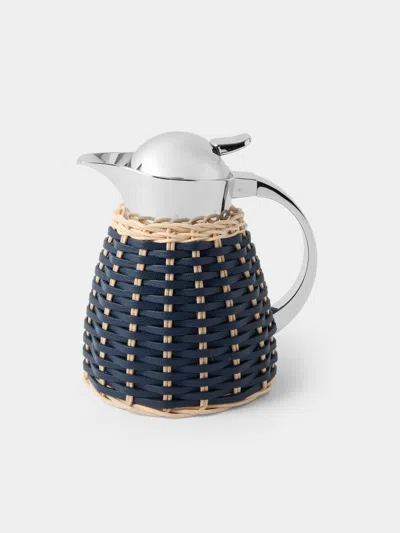 Pigment France Chantilly Leather And Rattan Carafe (20oz/0.6l)
