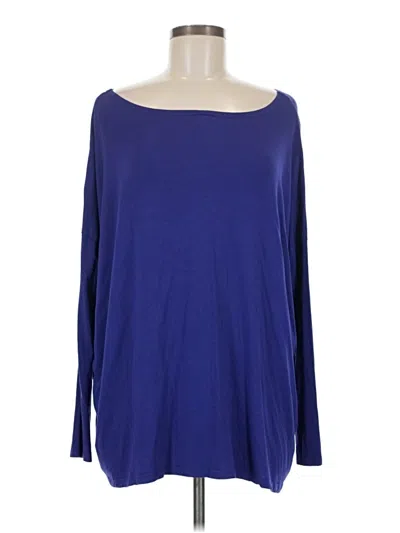 Pre-owned Piko 3/4 Sleeve T-shirt In Blue