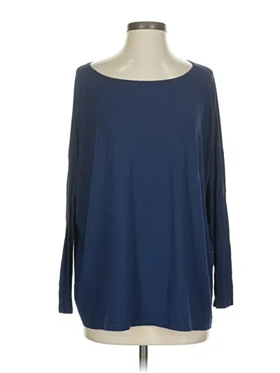 Pre-owned Piko 3/4 Sleeve T-shirt In Blue