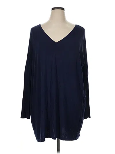 Pre-owned Piko 3/4 Sleeve T-shirt In Blue