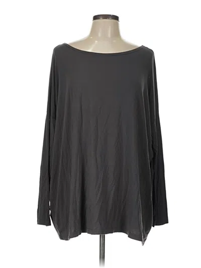 Pre-owned Piko 3/4 Sleeve T-shirt In Gray