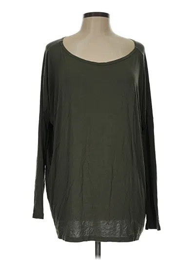 Pre-owned Piko 3/4 Sleeve T-shirt In Green