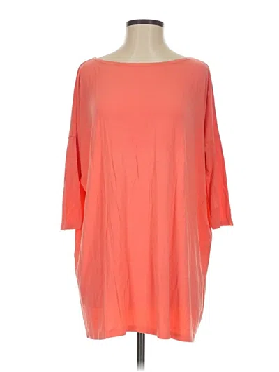 Pre-owned Piko 3/4 Sleeve T-shirt In Orange