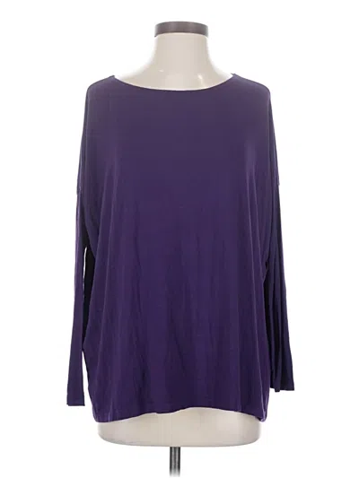 Pre-owned Piko 3/4 Sleeve T-shirt In Purple