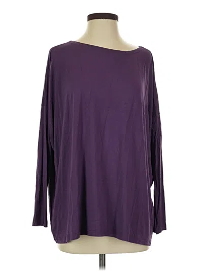 Pre-owned Piko 3/4 Sleeve T-shirt In Purple