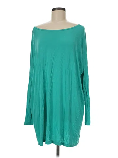 Pre-owned Piko 3/4 Sleeve T-shirt In Teal