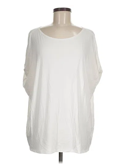 Pre-owned Piko 3/4 Sleeve T-shirt In White