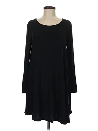 Pre-owned Piko Casual Dress In Black