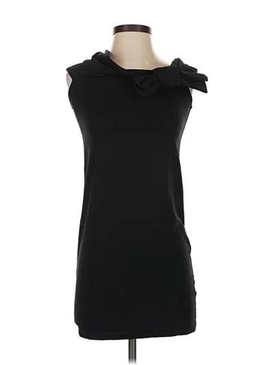Pre-owned Piko Casual Dress In Black