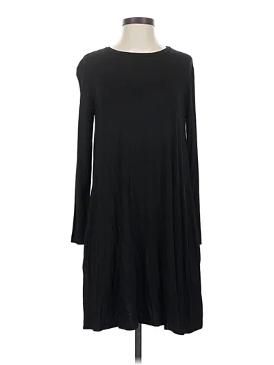 Pre-owned Piko Casual Dress In Black