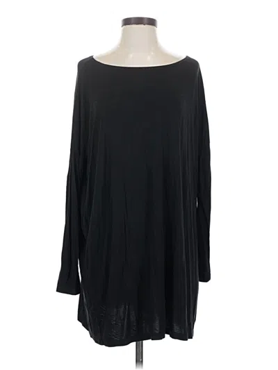 Pre-owned Piko Casual Dress In Black