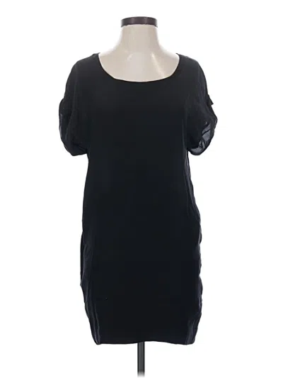 Pre-owned Piko Casual Dress In Black