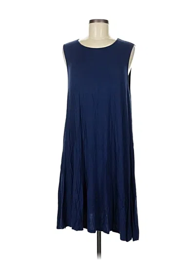 Pre-owned Piko Casual Dress In Blue