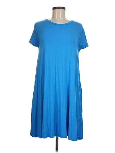 Pre-owned Piko Casual Dress In Blue