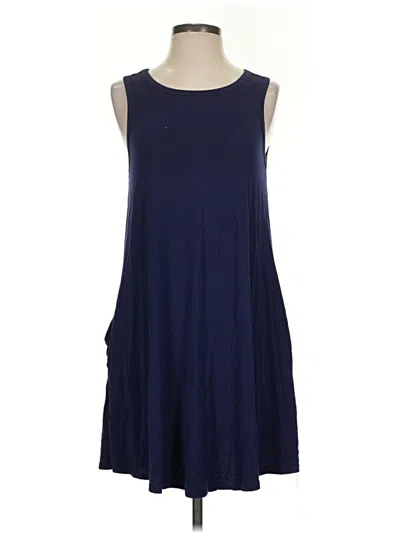 Pre-owned Piko Casual Dress In Blue