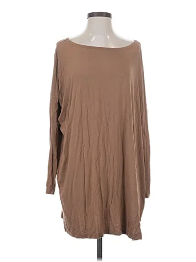 Pre-owned Piko Casual Dress In Brown
