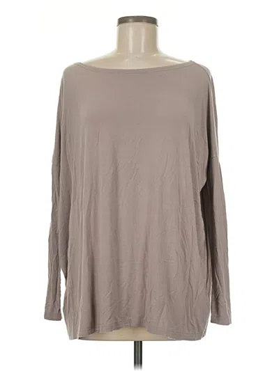 Pre-owned Piko Long Sleeve T-shirt In Gray