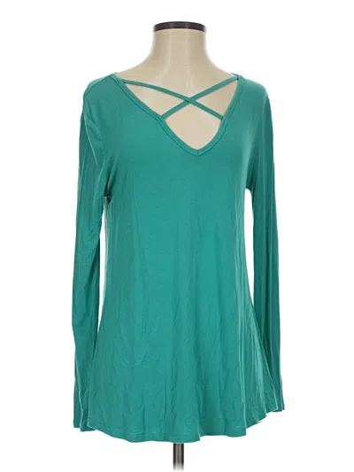 Pre-owned Piko Long Sleeve T-shirt In Teal
