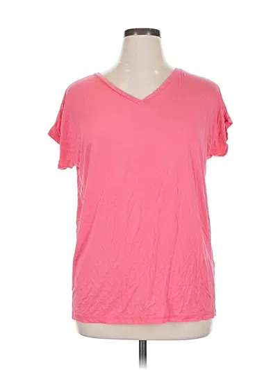 Pre-owned Piko Short Sleeve T-shirt In Pink