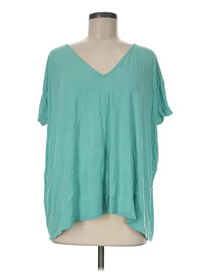 Pre-owned Piko Short Sleeve T-shirt In Teal