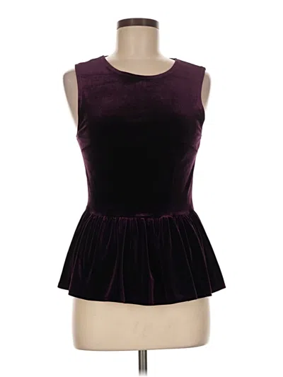 Pre-owned Piko Sleeveless Top Purple Boatneck Tops