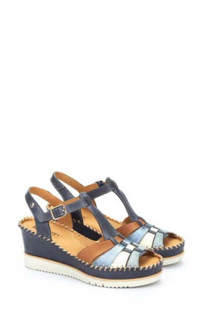 Pikolinos Aguadulce Wedge Sandal In Pacific