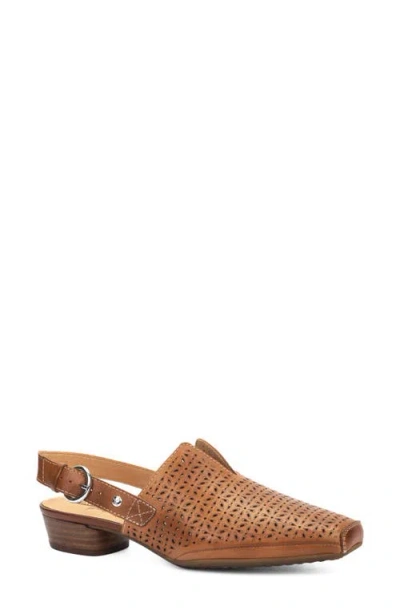 Pikolinos Alameda Slingback Clog In Brown