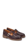 Pikolinos Aldaya Buckle Strap Loafer In Caoba