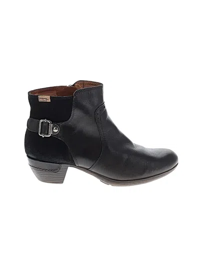 Pre-owned Pikolinos Ankle Boots In Black