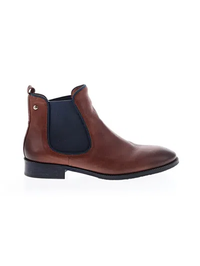 Pre-owned Pikolinos Ankle Boots In Brown